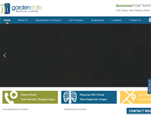 Tablet Screenshot of gsmedicalcenter.org
